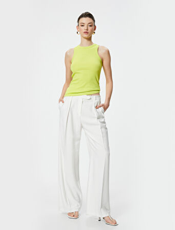 Fitilli Atlet Halter Yaka Basic