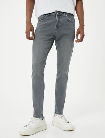 Super Skinny Fit Kot Pantolon - Justin Skinny Jean