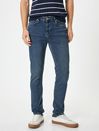Slim Fit Kot Pantolon - Brad Jean