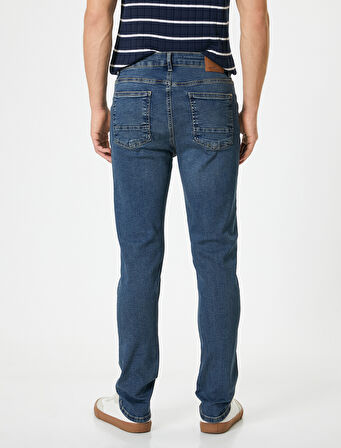 Slim Fit Kot Pantolon - Brad Jean