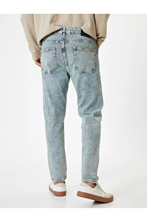 Tapered Fit Kot Pantolon - Joe Jean