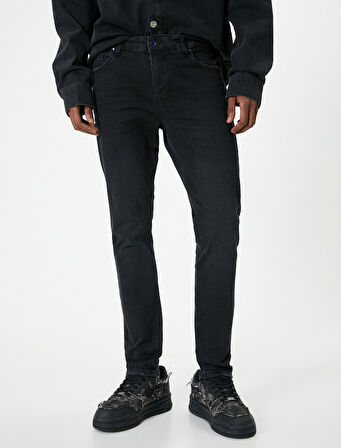 Super Skinny Fit Kot Pantolon - Justin Jean