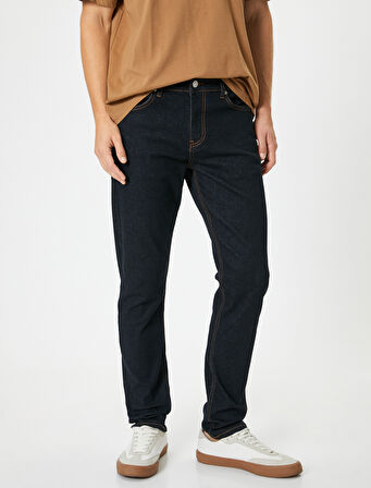 Slim Fit Kot Pantolon - Brad Jean