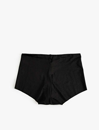 Hot Pants Boxer Ekstra Yüksek Bel Lazer Kesim Micro Kumaş