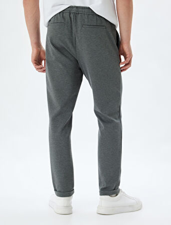 Beli Bağcıklı Pantolon Cep Detaylı