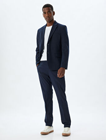 Chino Pantolon Regular Fit Cep Detaylı Düğmeli