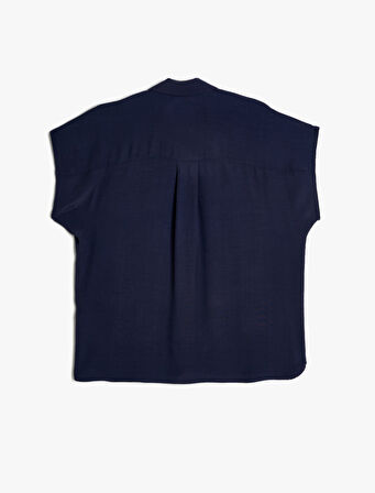 Kap Kol Gömlek Viskoz Kumaş