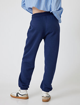 Jogger Eşofman Altı Beli Lastikli Cep Detaylı Rahat Kalıp