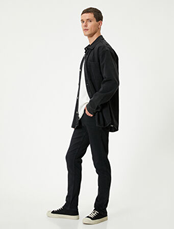 Slim Fit Kot Pantolon - Brad Jean