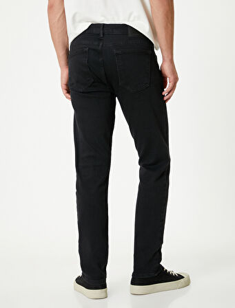Slim Fit Kot Pantolon - Brad Jean