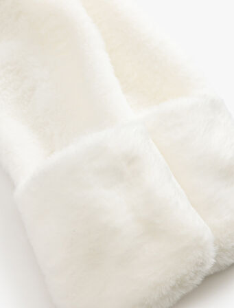 Kışlık Kulaklı Şapka Unicorn Detaylı