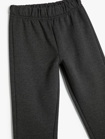 Basic Eşofman Altı Beli Bağlamalı Cepli