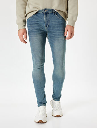 Super Skinny Fit Kot Pantolon - Justin Jean