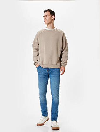 Slim Fit Kot Pantolon - Brad Jean