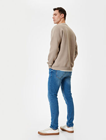 Slim Fit Kot Pantolon - Brad Jean