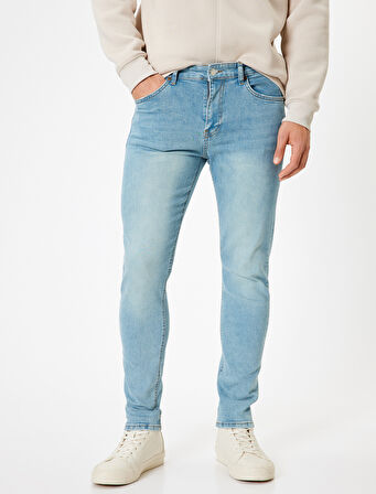 Skinny Fit Standart Bel Kot Pantolon - Michael Jean