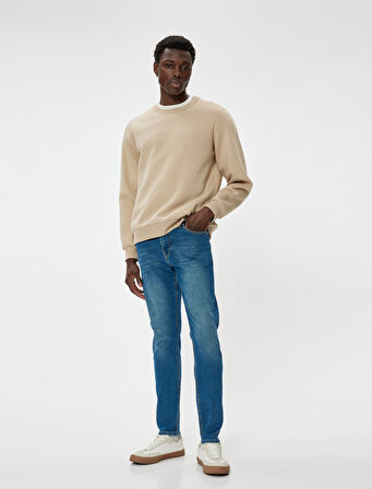 Skinny Fit Kot Pantolon - Michael Jean
