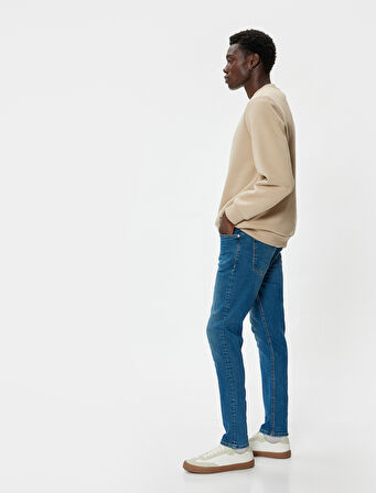 Skinny Fit Kot Pantolon - Michael Jean