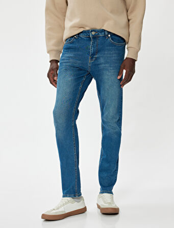 Skinny Fit Kot Pantolon - Michael Jean