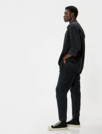 Loose Fit Jean Pantolon - Steve Jean