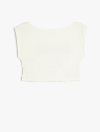 Bürümcük Tişört Slogan Baskılı Kısa Kollu Bisiklet Yaka Slim Fit