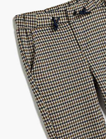 Eşofman Altı Beli Bağlamalı Cep Detaylı 