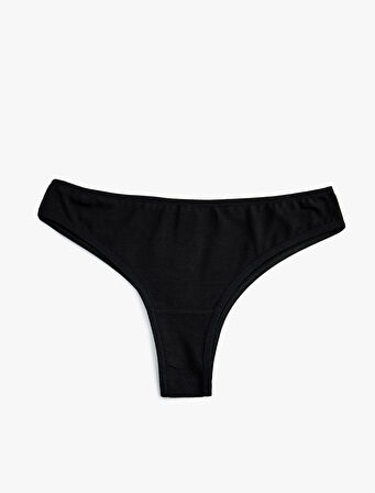 3'lü String Külot Çok Renkli