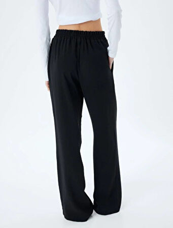 5WAK40015EW Koton Kadın Eşofman Alt SİYAH