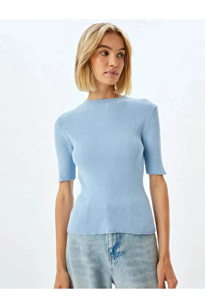 Koton Kadın / Kız Mavi Kazak (Model Kodu: 5Wak90383Ht640 )