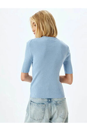 Koton Kadın / Kız Mavi Kazak (Model Kodu: 5Wak90383Ht640 )