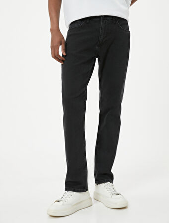 Straight Fit Kot Pantolon - Mark Jean