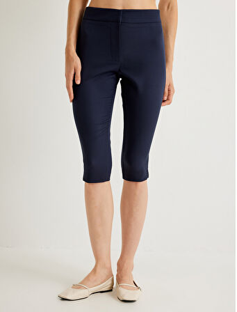 Koton X Melis Ağazat - Kapri Pantolon Standart Bel