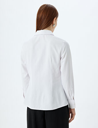 Basic Gömlek Uzun Kollu Slim Fit 