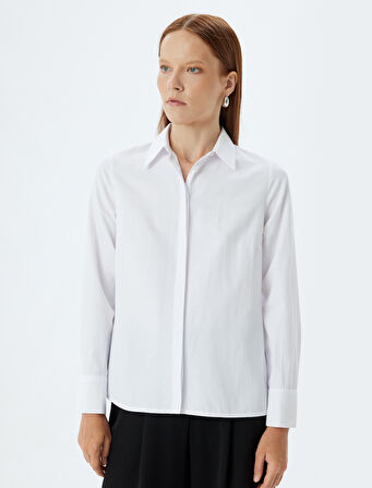 Basic Gömlek Uzun Kollu Slim Fit 