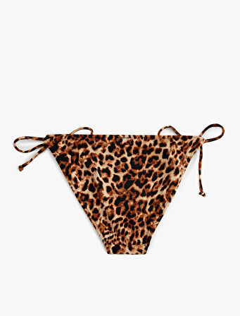 İpli Leopar Bikini Astarlı