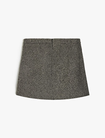 Mini Pileli Etek 