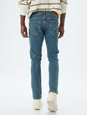 Slim Fit Kot Pantolon - Brad Jean