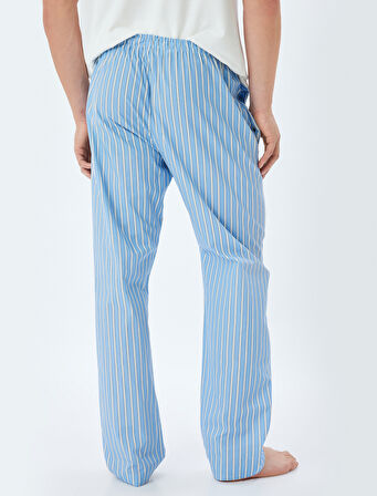 Oversize Pijama Altı Pamuklu Beli Lastikli Cep Detaylı Pamuklu