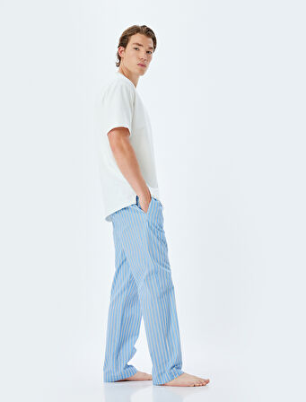 Oversize Pijama Altı Pamuklu Beli Lastikli Cep Detaylı Pamuklu