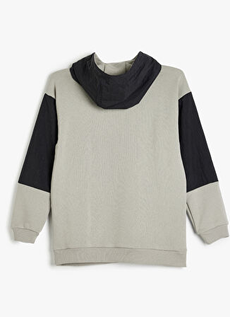 Koton Baskılı Erkek Çocuk  Gri Sweatshırt 5WKB10292TK