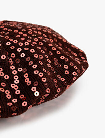 Ressam Şapka Pullu Payetli