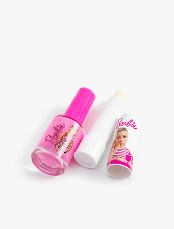 Barbie Oje ve Dudak Nemlendirici Seti Lisanslı