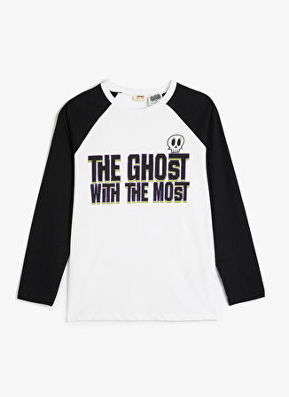 Koton Baskılı Beyaz Erkek Çocuk T-Shirt 5WKB10337TK