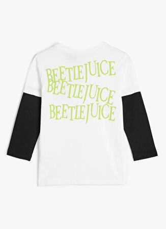 Koton Baskılı Beyaz Erkek Çocuk  T-Shirt 5WKB10340TK