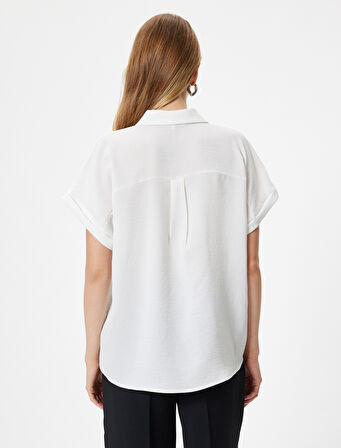 Kısa Kollu Gömlek Klasik Yaka