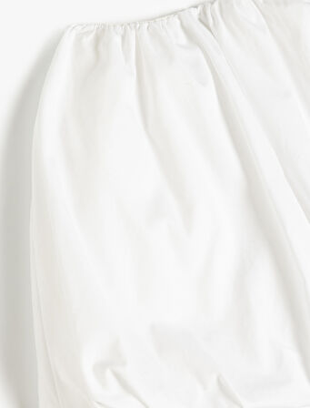 Balon Etek Beli Lastikli Pamuklu