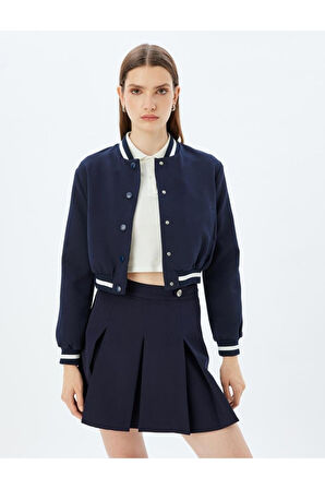 Kadın Ceket 5wak50085uw Lacivert