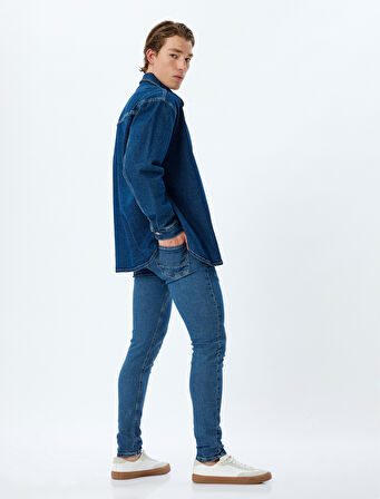 Skinny Fit Kot Pantolon - Michael Jean