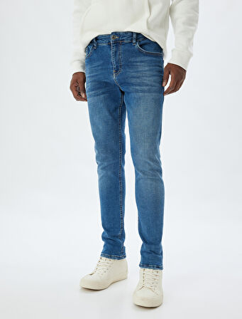 Skinny Fit Kot Pantolon - Michael Jean