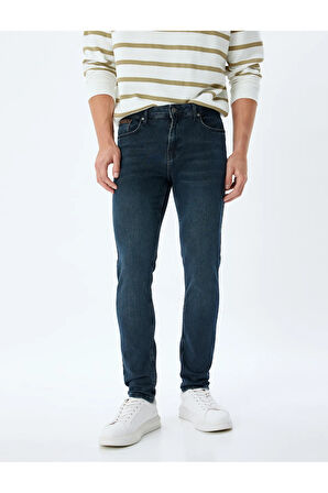 Slim Fit Kot Pantolon - Brad Jean